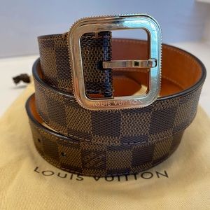 Louis Vuitton Damier Ebene Belt